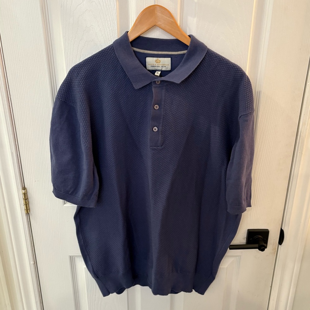 Men's Blue Polo Shirt